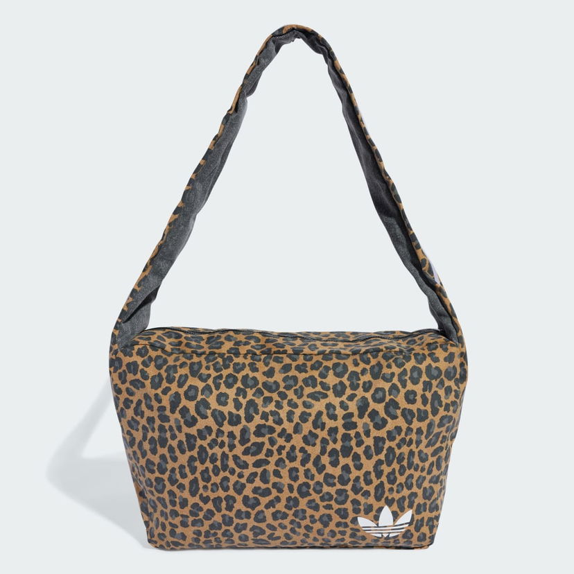 Olkalaukku adidas Performance Leopard Print Shoulder Bag Ruskea | JX3200