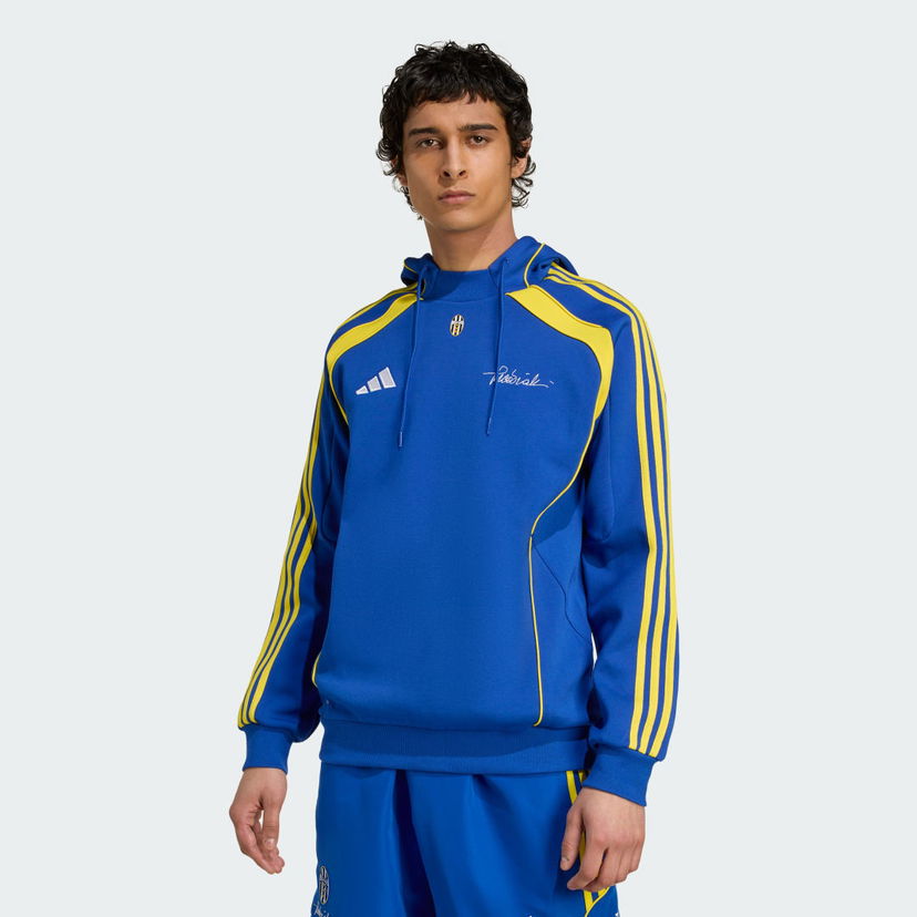 Huppari adidas Performance Juventus Vialli Pack Doubleknit Hoodie Sininen | JM9456