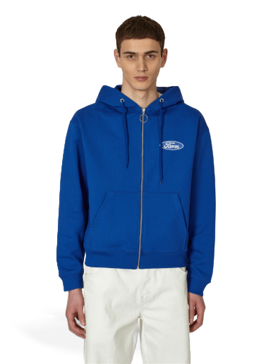 Huppari Sky High Farm Quil Lemons Farm Zipped Hooded Sweatshirt Sininen | SHF03T221 1
