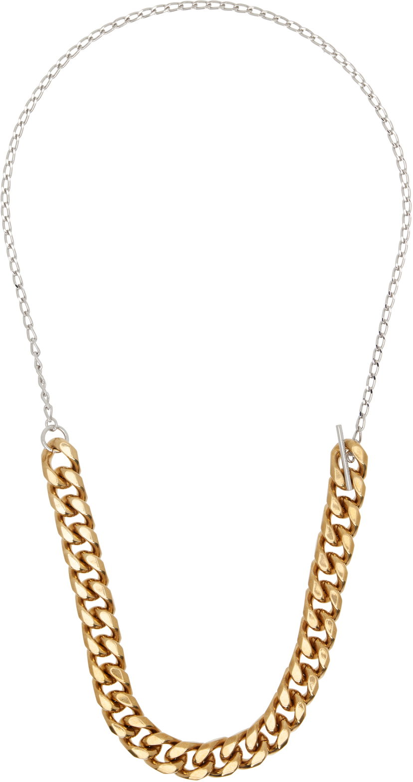 Kaulakoru Dries Van Noten Dries Van Noten Curb Chain Necklace Metallinen | 251-028207-061