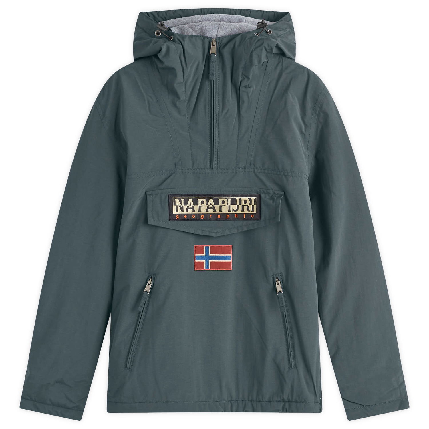 Tuulitakki Napapijri Rainforest Pullover Jacket Green Vihreä | NP0A4GMDG1S1, 0