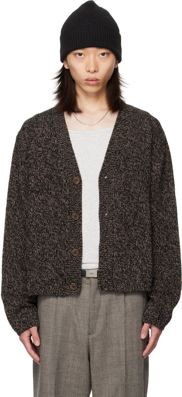 Villapaita OUR LEGACY OUR LEGACY Academy Knit Cardigan Ruskea | M4253AB, 0