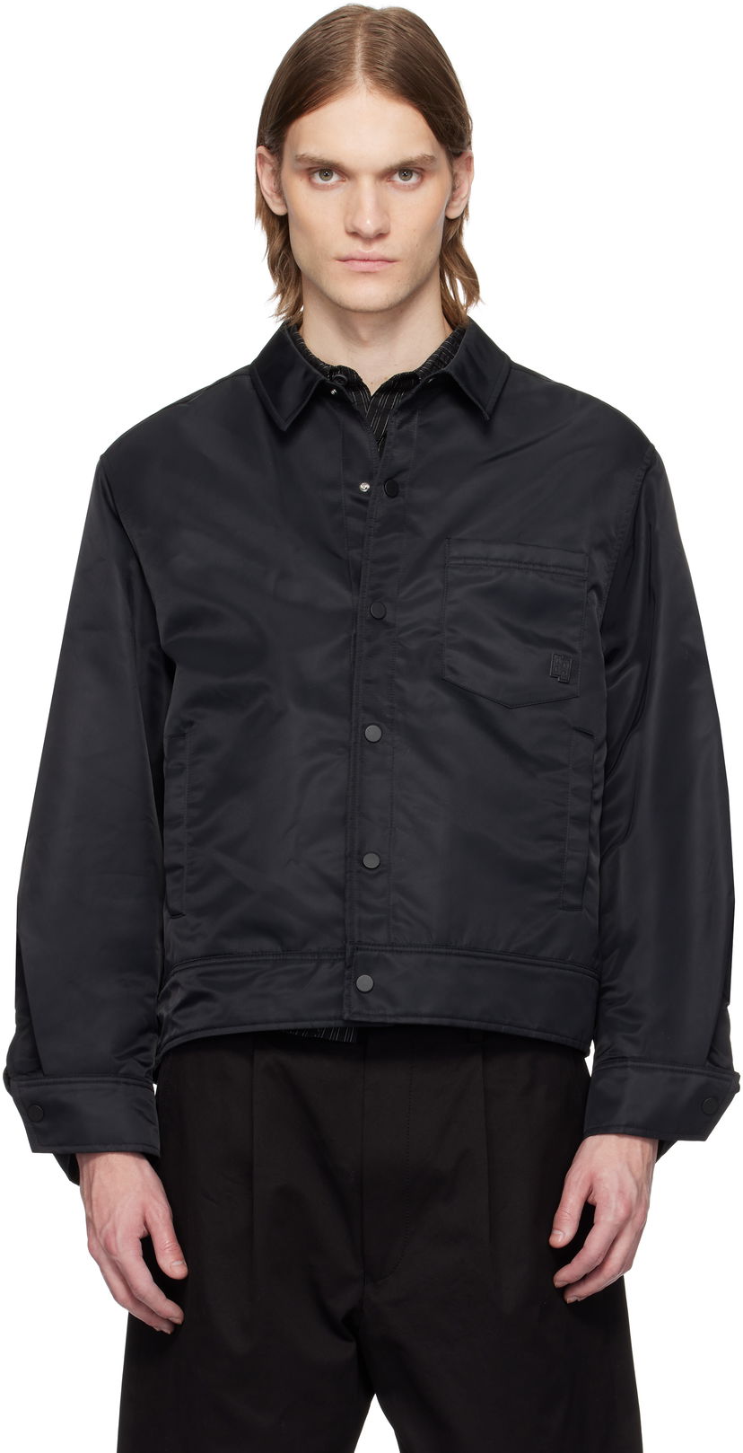 Takki ADER ERROR ADER error Sig; TRS Tag 02 Jacket Musta | BO42FYJK0103BK