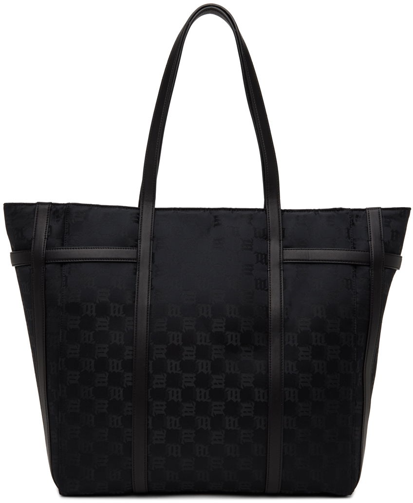 Kangaskassi MISBHV Monogram Pattern Shopper Tote Bag Musta | 3022A411, 0