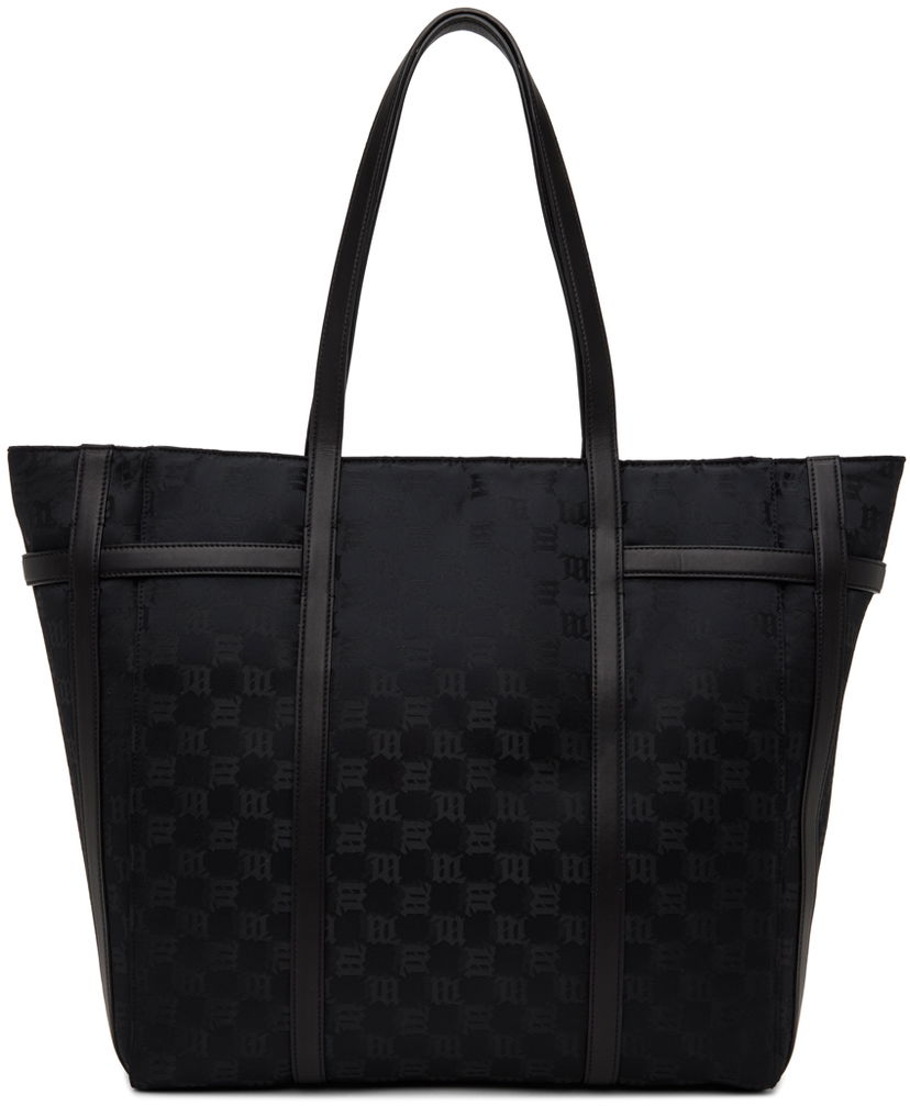 Kangaskassi MISBHV Monogram Pattern Shopper Tote Bag Musta | 3022A411