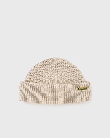 Pipo Barbour Mosely Knitted Beanie Beige | MHA0879ST31, 3