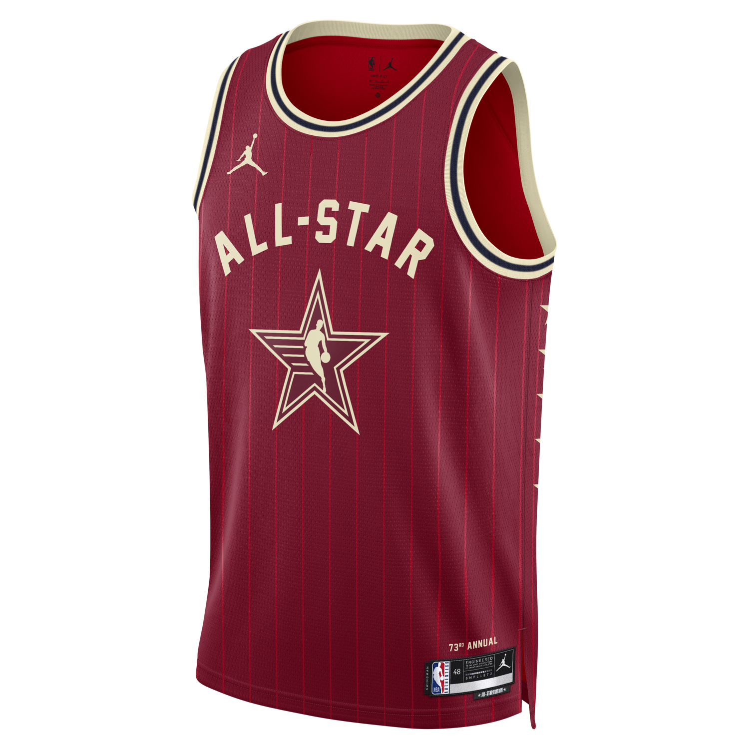 Jersey Jordan Dri-FIT Swingman Stephen Curry 2024 All-Star Weekend Jersey Punainen | FQ7732-601, 0