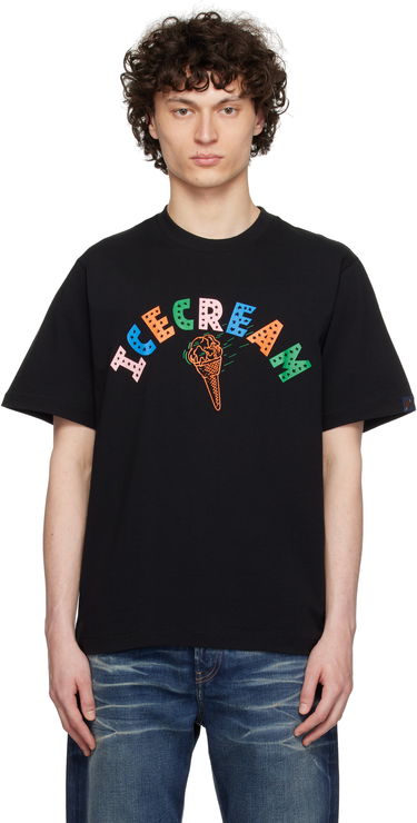 T-paita BBC IceCream ICECREAM 'Icecream Cone' T-Shirt Musta | IC25248, 0