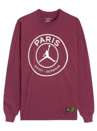 Huppari Jordan PSG Paris Saint Germain Tee Burgundia | CK9781-610