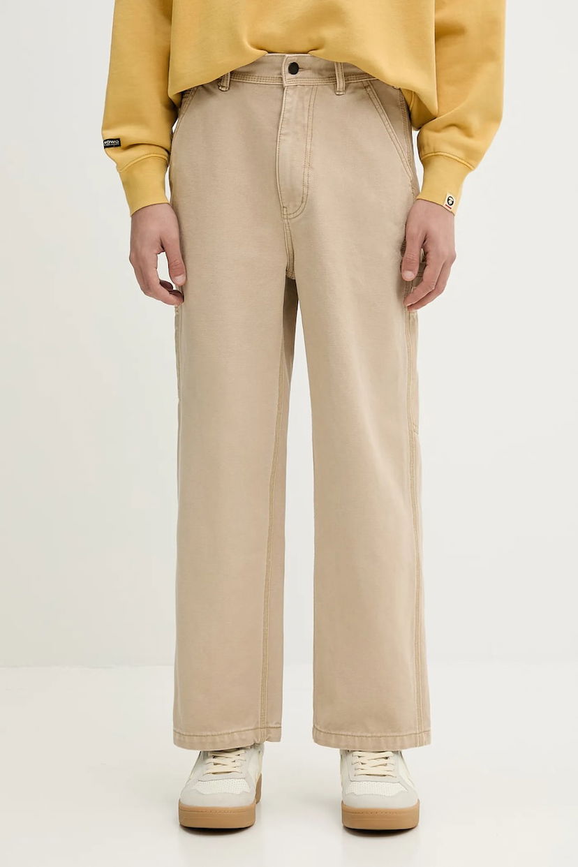 Cargo housut BAPE A Bathing Ape Cotton Pants Beige | 1L30152305