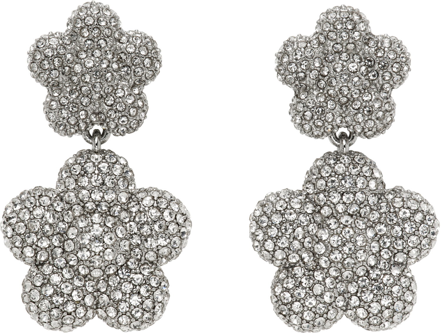 Korvakorut Marc Jacobs Marc Jacobs 'The Daisy Balloon Drop' Pave Flower Earrings Metallinen | 2S5JER001J52, 0
