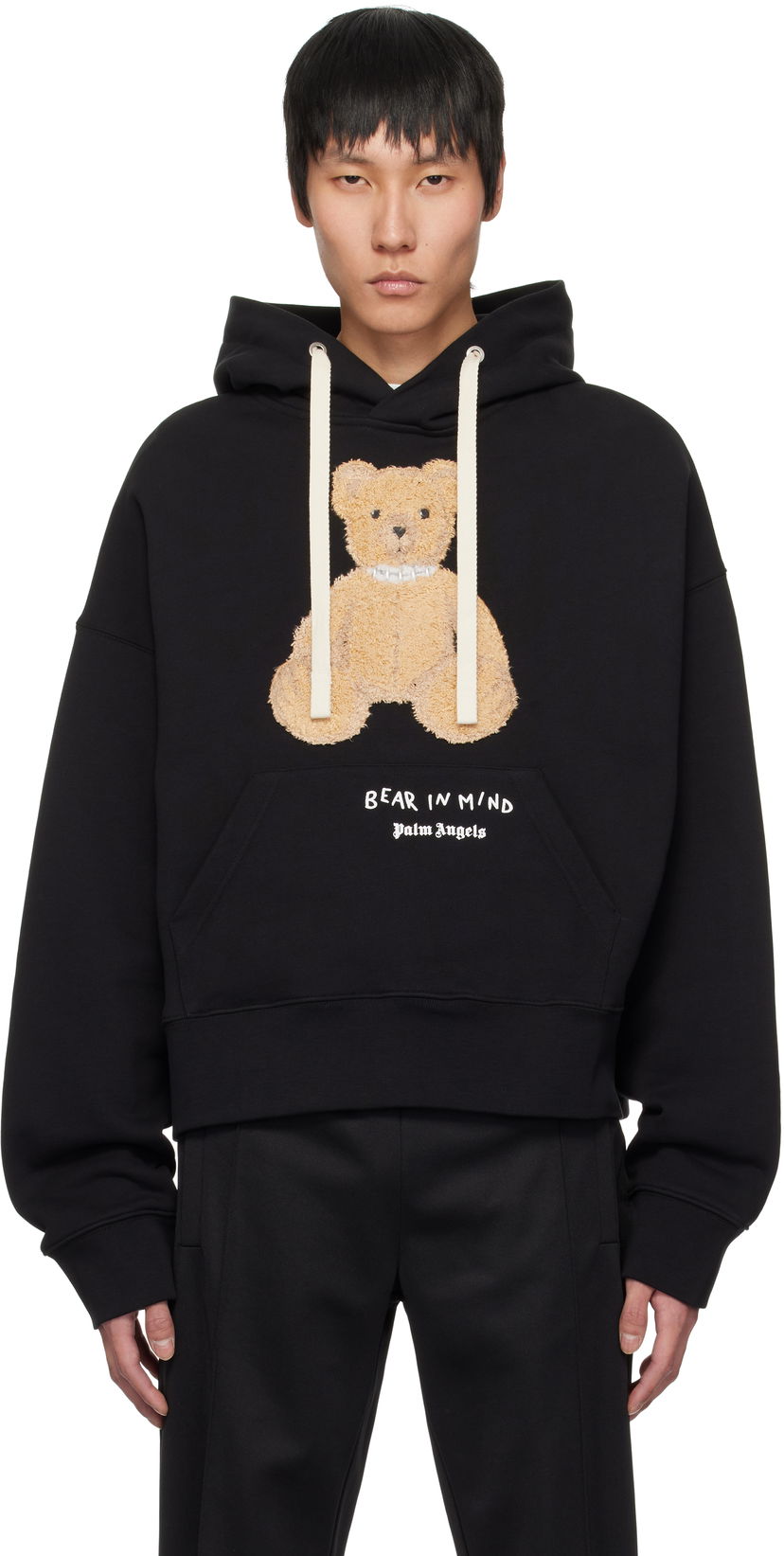 Huppari Palm Angels Palm Angels 'Bear In Mind' Hoodie Musta | PMBB172S25FLE0011060