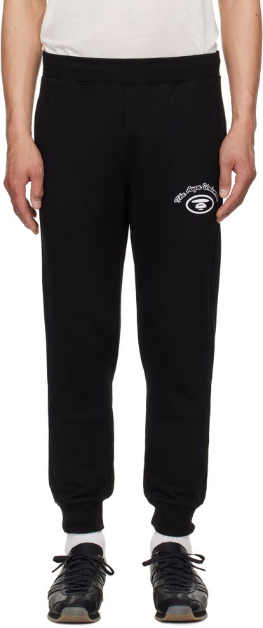 Verryttelyhousut AAPE by A Bathing Ape AAPE by A Bathing Ape 'AAPE' Basic Sweatpants Musta | AAPPTMB698XXNBKX, 0
