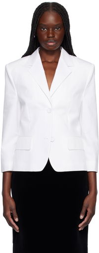 Marni Poplin Single-Breasted Blazer