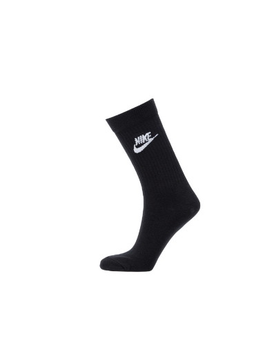 Sukat Nike Everyday Essential 3-Pack Crew Socks Musta | SK0109-010