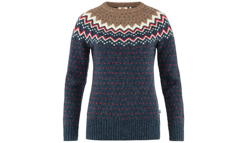 Villapaita FJÄLLRÄVEN Övik Fair Isle Knit Sweater Monivärinen | F89941-560