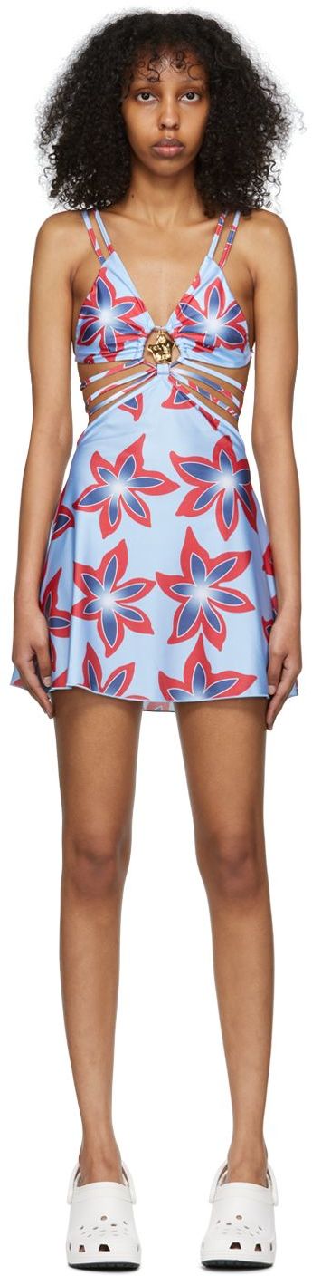 Mekko Chopova Lowena Exclusive Floral Print Mini Dress Monivärinen | 9121