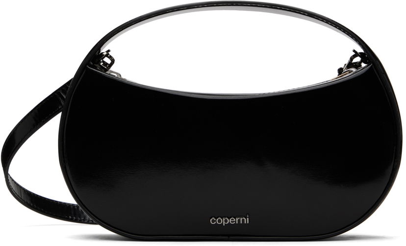 Käsilaukku Coperni Small Sound Swipe Bag Musta | COPBA72BIS493