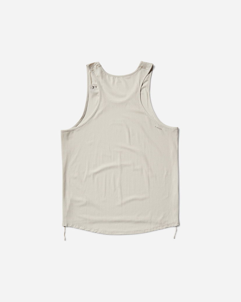 Tankkitoppi Satisfy Space-O Singlet Beige | 11004 CHSAB
