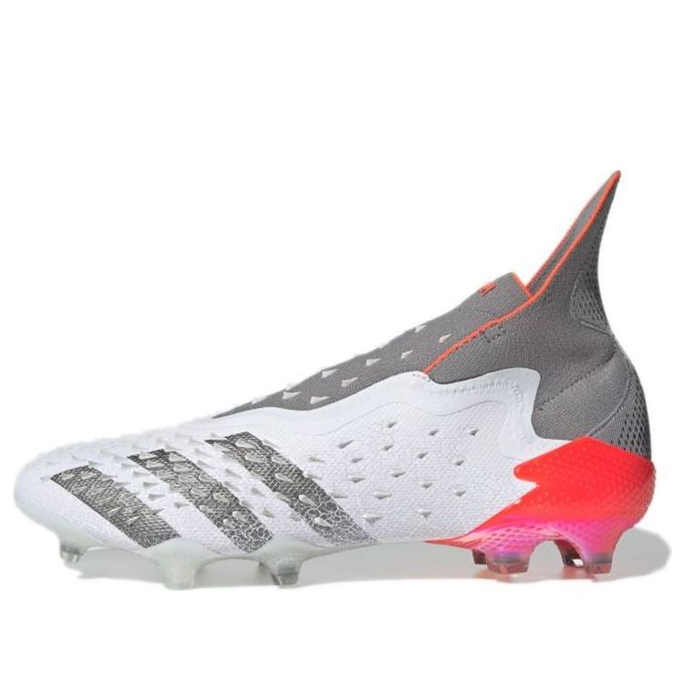 Tennarit ja kengät adidas Performance adidas Predator Freak+ FG 'Demonskin - White Solar Red' Valkoinen | FY6239