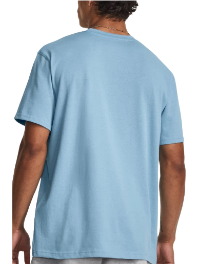 T-paita Under Armour UA Logo EMB Heavyweight Sininen | 1373997-490
