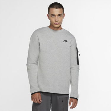 Huppari Nike Tech Fleece Crew Sweatshirt Harmaa | CU4505-063, 0