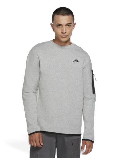 Huppari Nike Tech Fleece Crew Sweatshirt Harmaa | CU4505-063