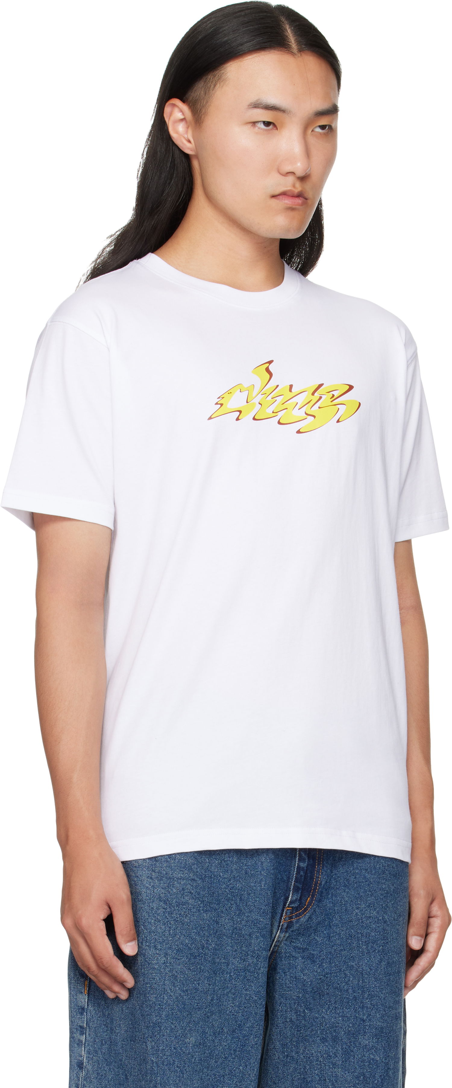 T-paita Dime Dime Disco T-Shirt Valkoinen | DIMEFA2559WHT, 1