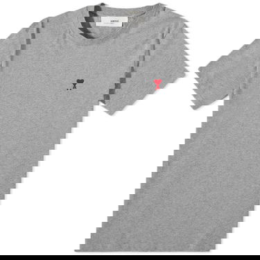 T-paita AMI Small A Heart Tee Harmaa | BFUTS001-724-055, 0