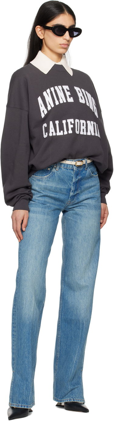 Huppari Anine Bing Anine Bing Miles Sweatshirt Harmaa | A-08-10025-009, 3