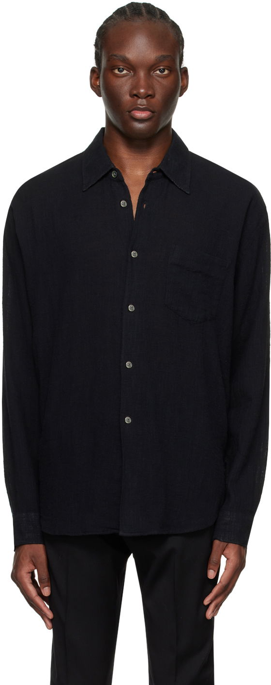 Paita OUR LEGACY Coco Shirt Musta | M2222CB