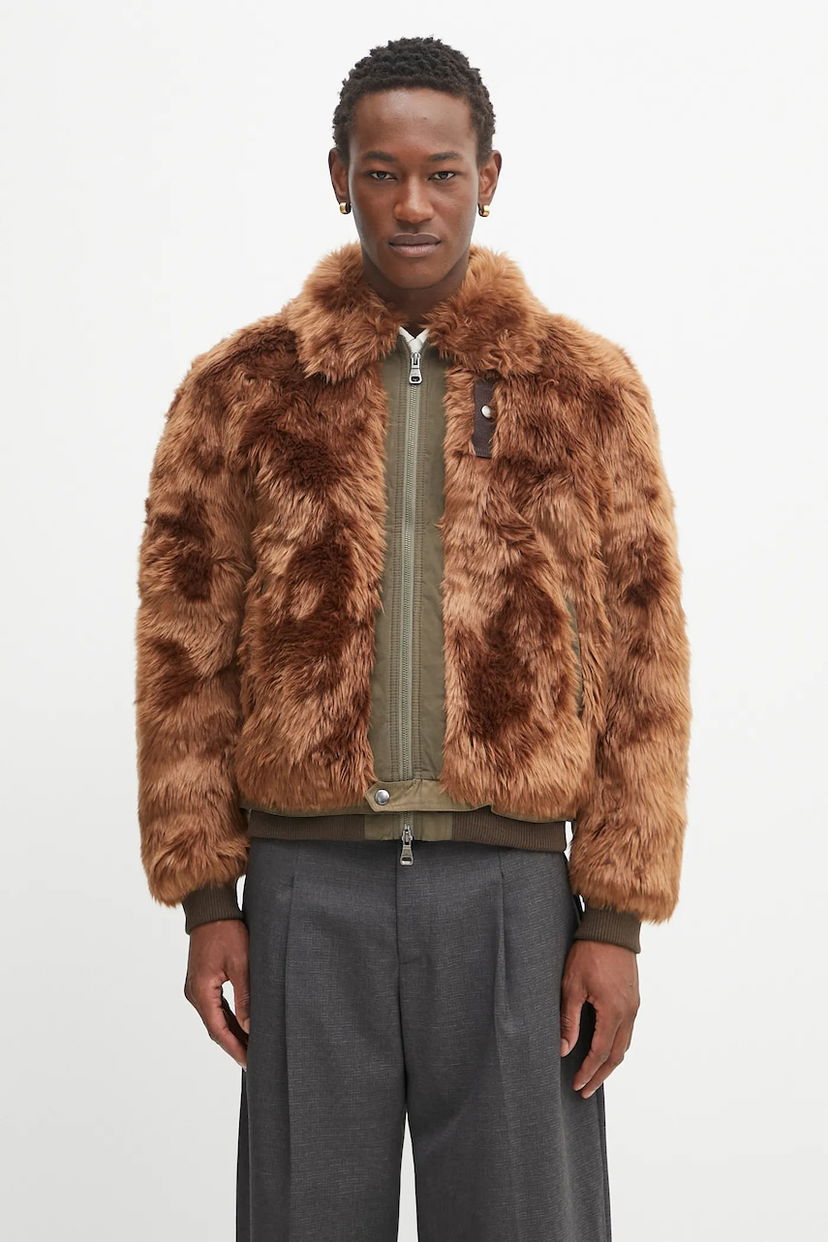 Bomber-takki Andersson Bell Andersson Bell Flight Fur Bomber Jacket Ruskea | awa710u