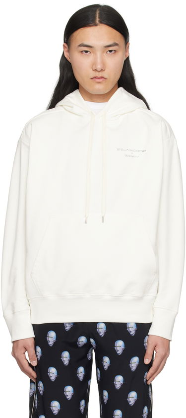 Huppari Stella McCartney Stella McCartney Printed Hoodie Valkoinen | 6018463SPY76, 0