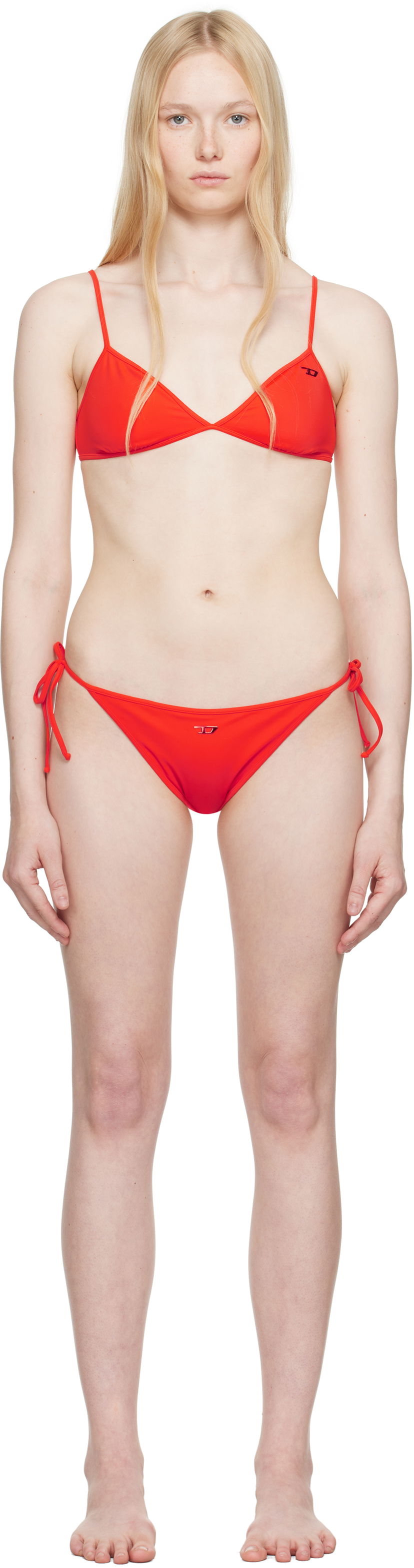 Uimapuvut Diesel Diesel Cloud-D-Pop & Elsa-D-Pop Bikini Punainen | A17494 0LHBJ/A17525 0LHBJ