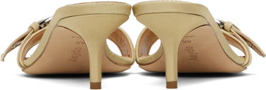 Asusteet Aeyde Aeyde Ilvy Eyelet Grosgrain Mules Beige | A11-HS-GAIS55TB188-SS25-957-069, 1
