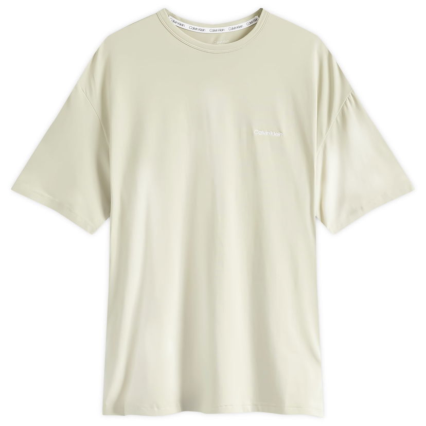 T-paita CALVIN KLEIN Crew Neck Lounge Harmaa | 000NM2298ELL5