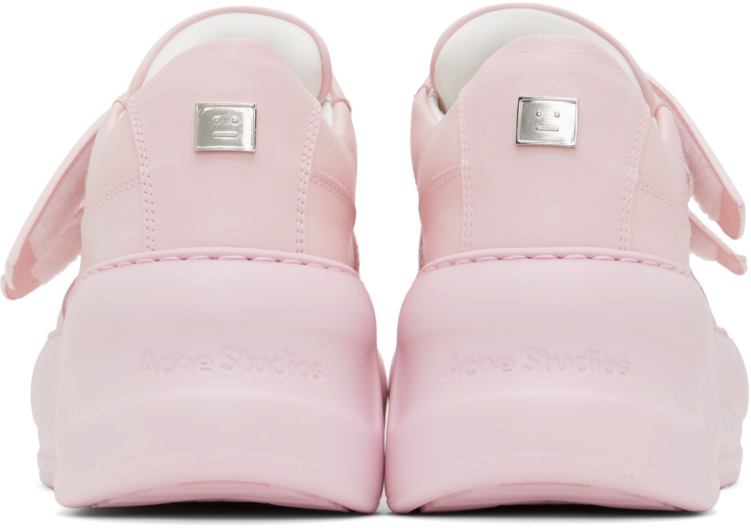 Vaatteet Acne Studios Acne Studios Velcro Strap Platform Vaaleanpunainen | CD0006-, 1