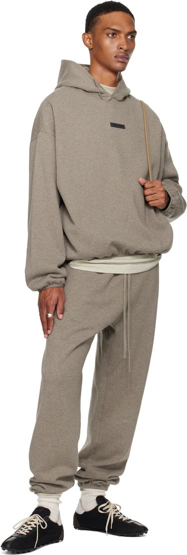 Huppari Fear of God Fear of God ESSENTIALS Modern Fit Fleece Hoodie Harmaa | 192SP256513F, 3