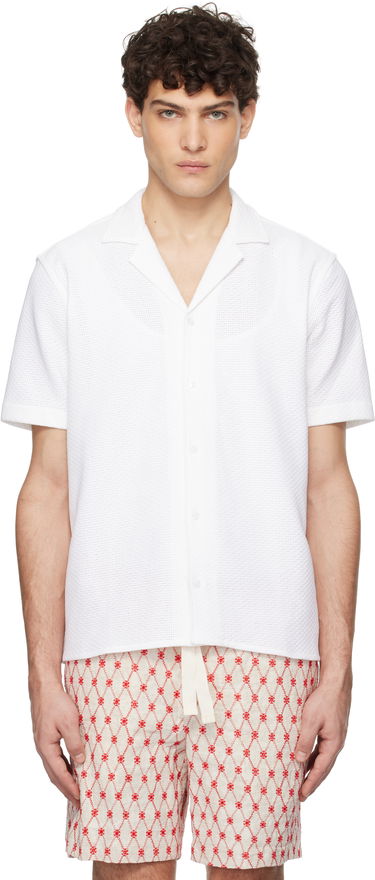Paita Orlebar Brown Orlebar Brown Maitan Resort Shirt Valkoinen | 280072, 0