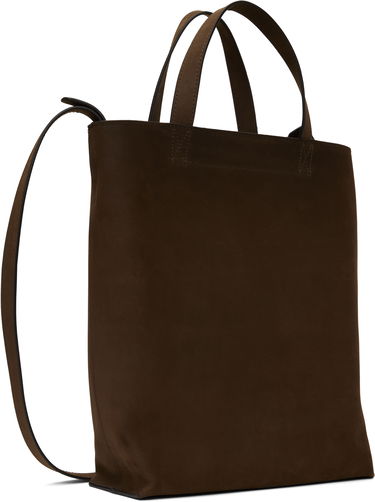 Kangaskassi A.P.C. A.P.C. Maiko Medium Shopping Tote Ruskea | PXCAT-M61659, 2