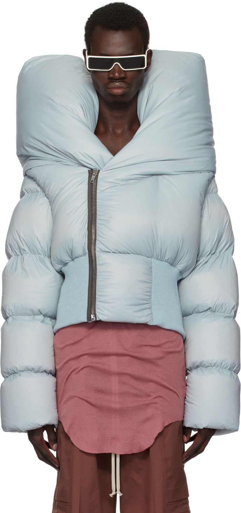 Puffer takki Rick Owens Down Jacket Sininen | RR02D6715 NPDX