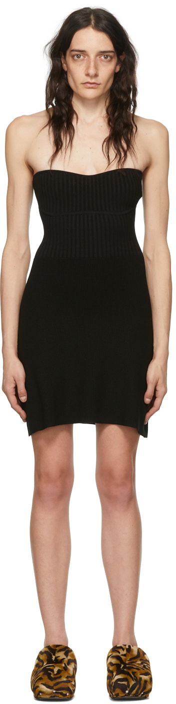 Mekko Andersson Bell Aneta Strapless Mini Dress Musta | atb739w