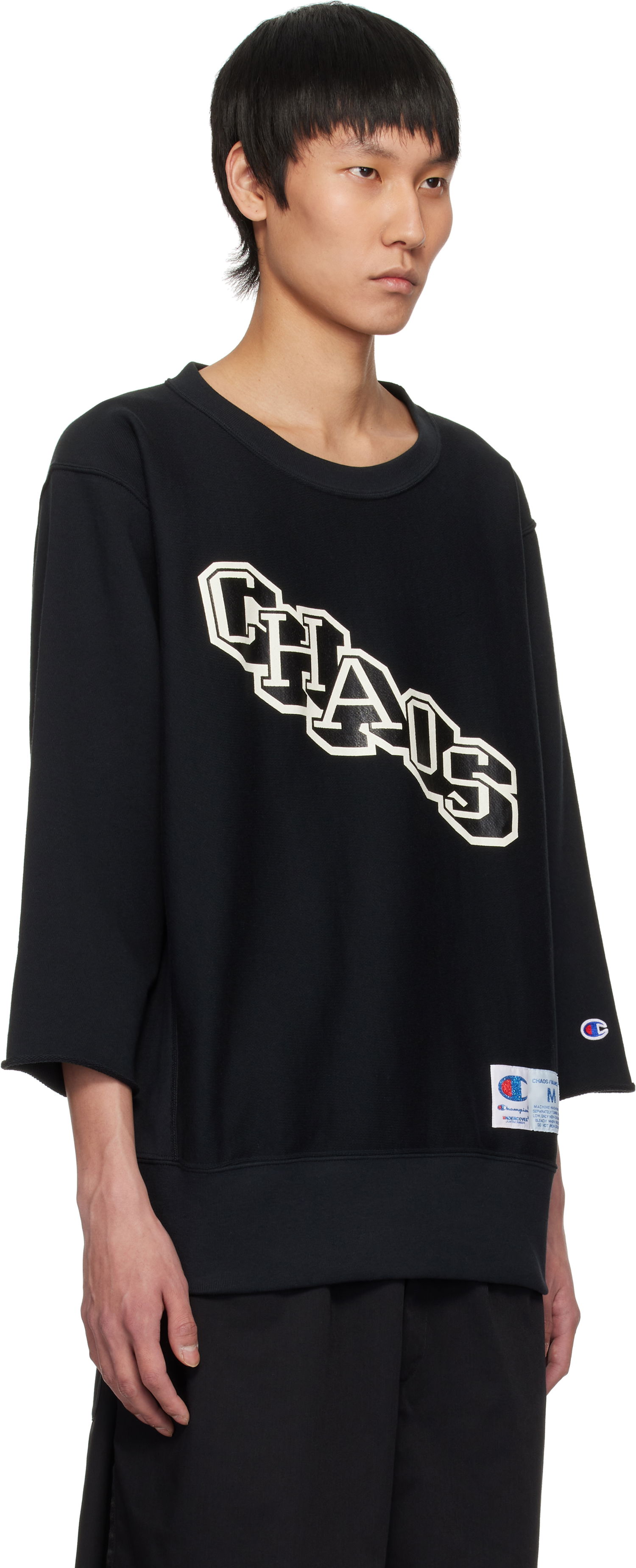 Villapaita UNDERCOVER Champion Edition Sweatshirt by UNDERCOVER Musta | UC1E4810-2, 1