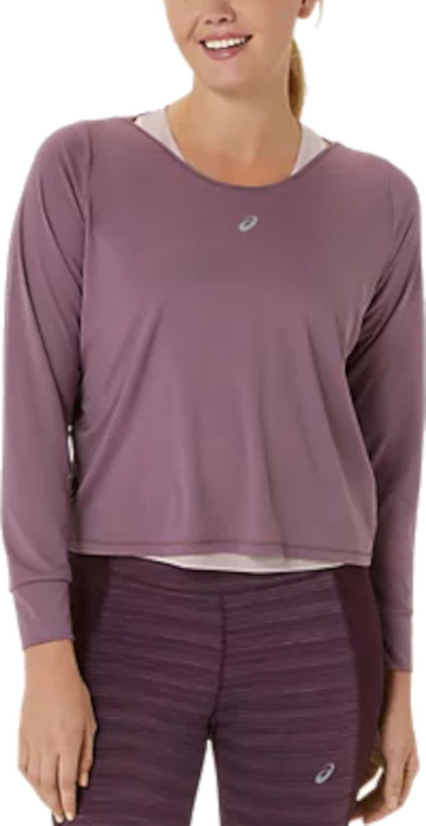 T-paita Asics NAGINO RUN LS TOP Violetti | 2012d085-500