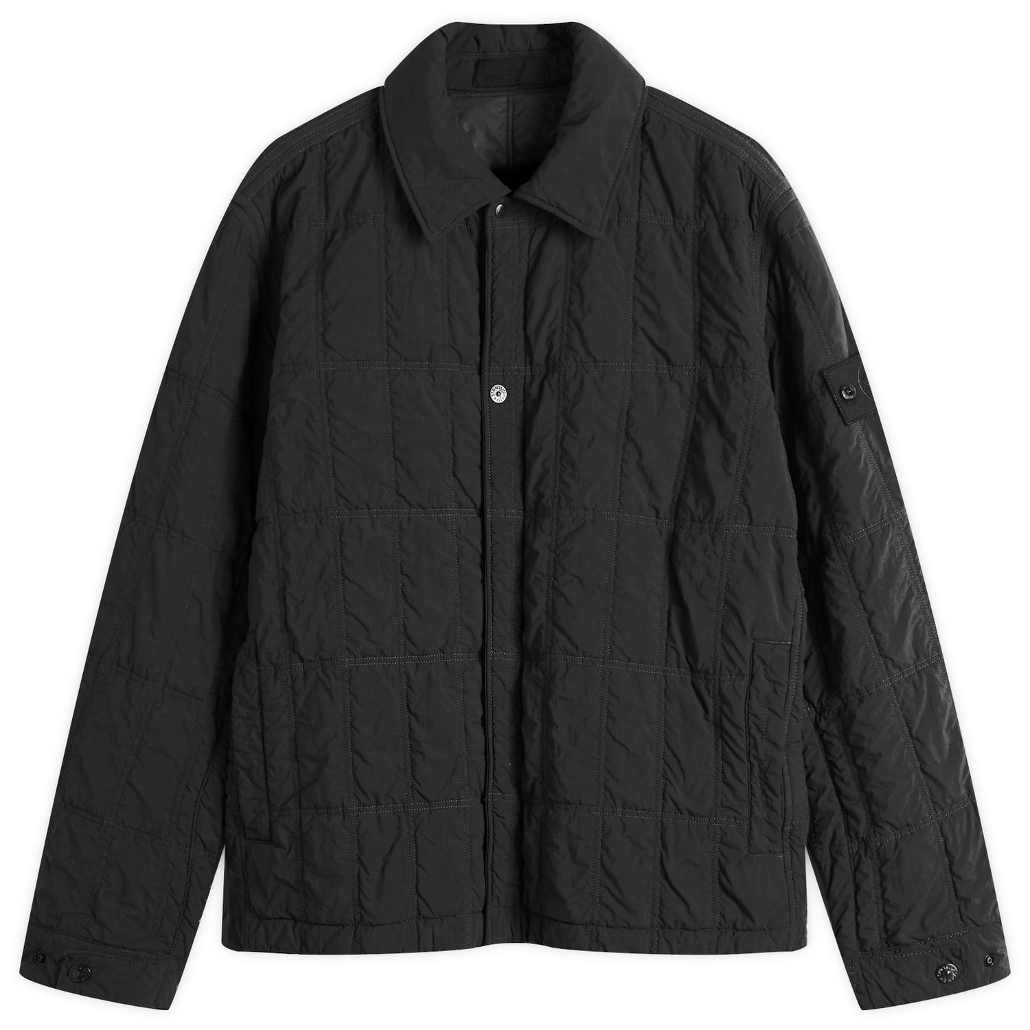 Takki Stone Island PrimaLoft Ghost Nylon Jacket, Size Large Musta | K2S154100099-V0029, 0