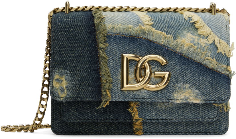 Olkalaukku Dolce & Gabbana Crossbody Bag With Logo Sininen | BB7599 A9U75