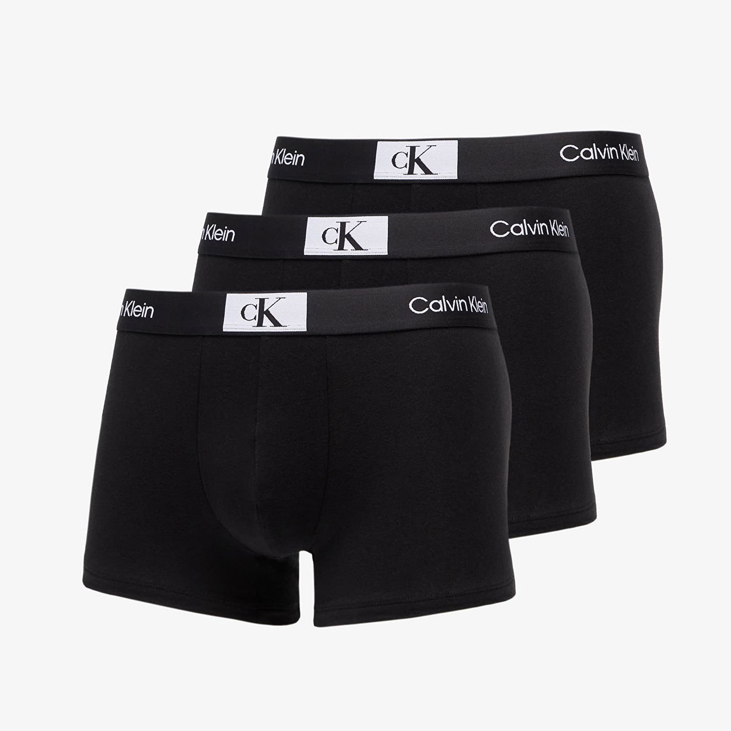 Alusvaatteet ja sukat CALVIN KLEIN Cotton Stretch Trunks 3-Pack Musta | NB3528A UB1, 0
