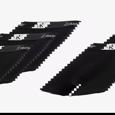 Alusvaatteet ja sukat CALVIN KLEIN Cotton Stretch Trunks 3-Pack Musta | NB3528A UB1, 0
