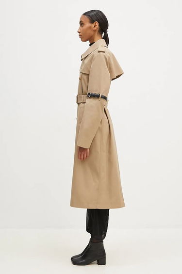 Trenssitakki Coperni Hybrid Trench Coat Beige | COPM21836, 1