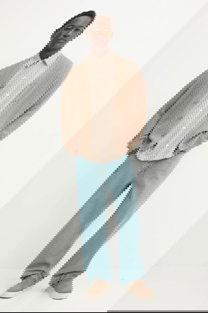 Villapaita Samsoe Samsoe SAMICAH Textured Knit Cardigan Beige | M25200023, 1